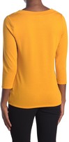 Thumbnail for your product : Love by Design Debbie Laced Crew Neck 3/4 Sleeve Top