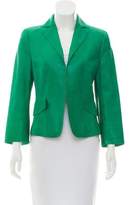 Thumbnail for your product : Akris Punto Structured Leather Jacket