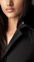 Thumbnail for your product : Burberry Gabardine Trench Coat With Fur Warmer