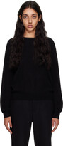 Thumbnail for your product : Frenckenberger Black Mini R-Neck Sweater