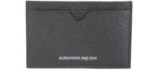Alexander McQueen Leather Card Holder