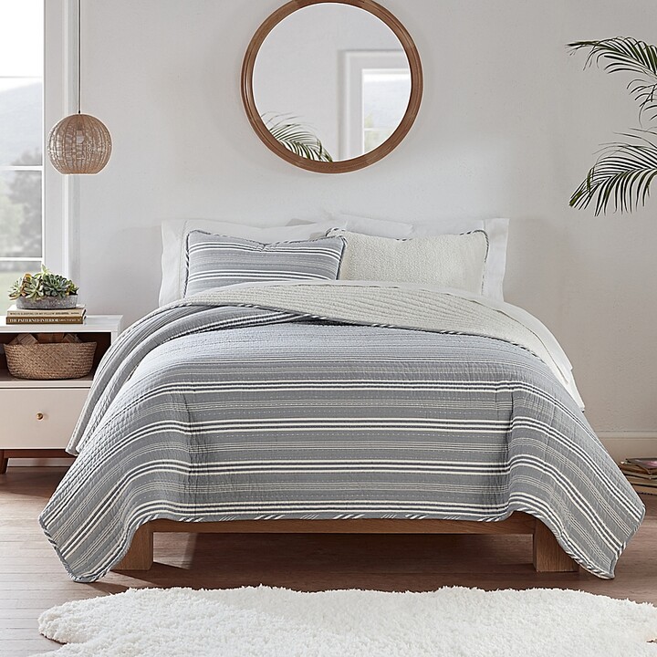 ugg devon stripe comforter king