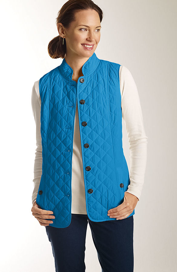 J. Jill Heritage quilted vest ShopStyle