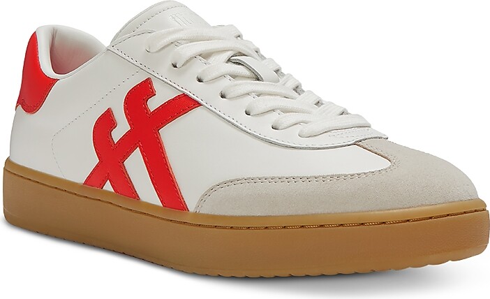 FitFlop Women's The Dash Ff T Toe Leather Sneakers