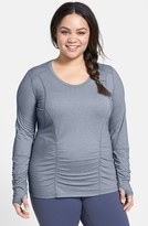 Thumbnail for your product : Zella 'Z 6' Long Sleeve Tee (Plus Size)