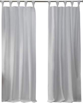 Home Outfitters Loha GT Linen Braided Top Curtain Panels