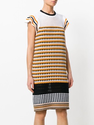 MSGM Patterned Knit Dress