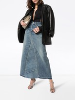 Thumbnail for your product : Saint Laurent High-Waisted Maxi Denim Skirt