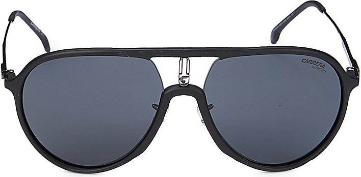 Top 68+ imagen carrera 53mm faux tortoiseshell aviator sunglasses
