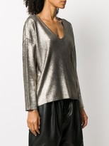 Thumbnail for your product : Majestic Filatures Metallic Knit Jumper