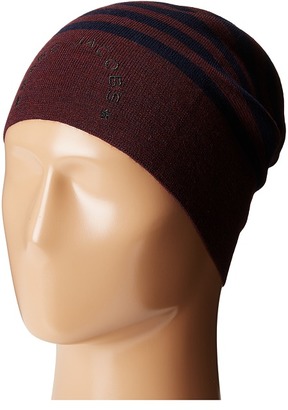 Marc Jacobs Logo Stripe Hat Knit Hats