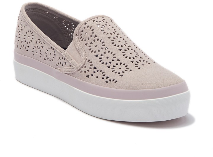 seaside perforated sneaker