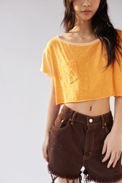 BDG Cropped Tee - ShopStyle