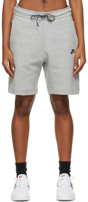 nike grey tech shorts