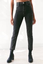 Thumbnail for your product : BDG Girlfriend High-Rise Jean - Deconstructed Hem
