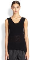 Thumbnail for your product : Helmut Lang Crepe Gauze Knit Tank Top