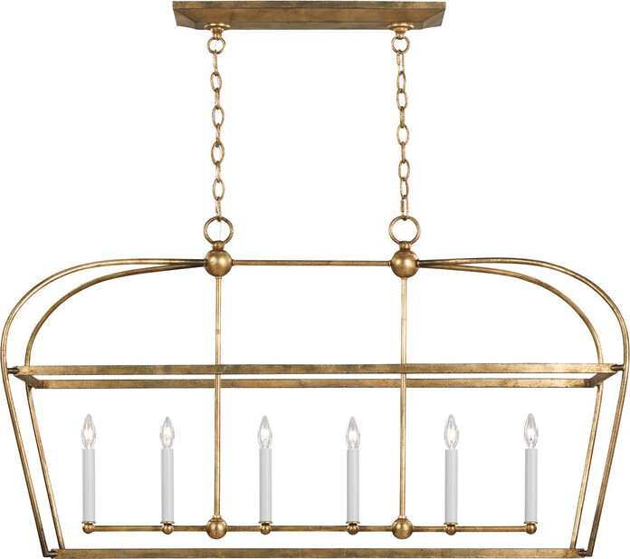 Visual Comfort & Co. Chapman and Myers Stonington Linear Pendant Light