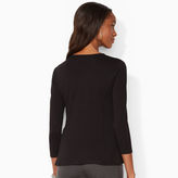 Thumbnail for your product : Ralph Lauren Stretch Peplum Top