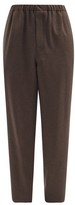Thumbnail for your product : Undercover Slim-leg Fine-check Woven Track Pants - Brown