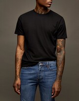 Thumbnail for your product : Topman cotton blend stretch slim jeans in mid wash