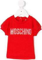 Thumbnail for your product : Moschino Kids logo studded T-shirt