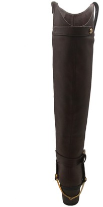 OLIVIA MILLER Stella Over-the-Knee Buckle Boot