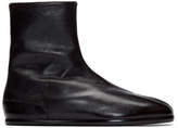 Thumbnail for your product : Maison Margiela Brown Flat Tabi Ankle Boots