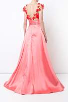 Thumbnail for your product : Marchesa Cap Sleeve Gown