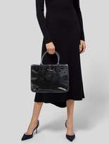Thumbnail for your product : Longchamp Patent Leather Roseau Tote