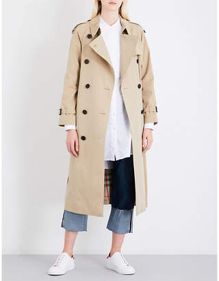 Burberry Ladies Honey Classic Westminster Cotton Trench Coat