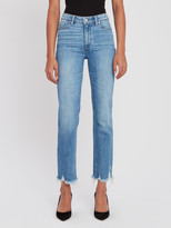 Thumbnail for your product : Paige Cindy High Rise Straight Leg Jeans