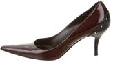 Thumbnail for your product : Gucci Patent Leather Studded Pumps