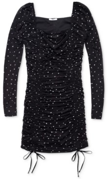 star print mini dress