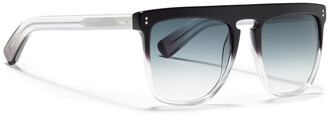 Joseph Madison Oversized D-frame Tortoiseshell Acetate Sunglasses