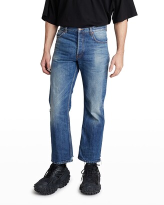 Balenciaga Men's Straight-Leg Jeans | ShopStyle