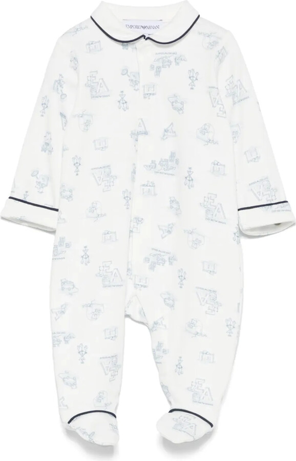 Logo-Print Pajamas