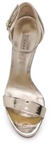 Thumbnail for your product : Casadei 125mm Metallic Panel Sandals