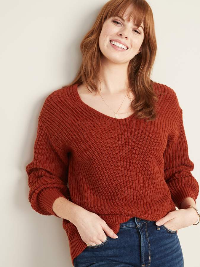 Fashion Look Featuring Old Navy Sweaters and Old Navy Sweaters by