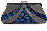 Thumbnail for your product : Kate Landry Social Mixed-Media Lace Frame Clutch