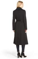 Thumbnail for your product : Fleurette Notch Collar Long Cashmere Wrap Coat