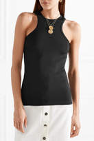 Thumbnail for your product : Gold Sign The Rib Stretch-knit Tank - Black