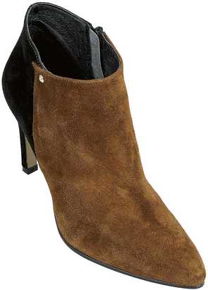 Kaleidoscope Contrast Suede Ankle Boot