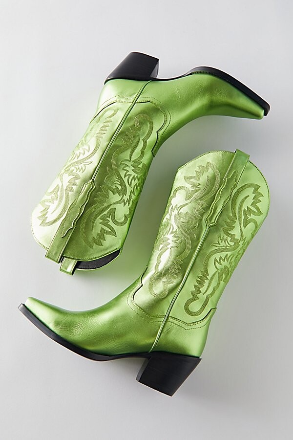 Jeffrey Campbell Women's Green Boots | ShopStyle