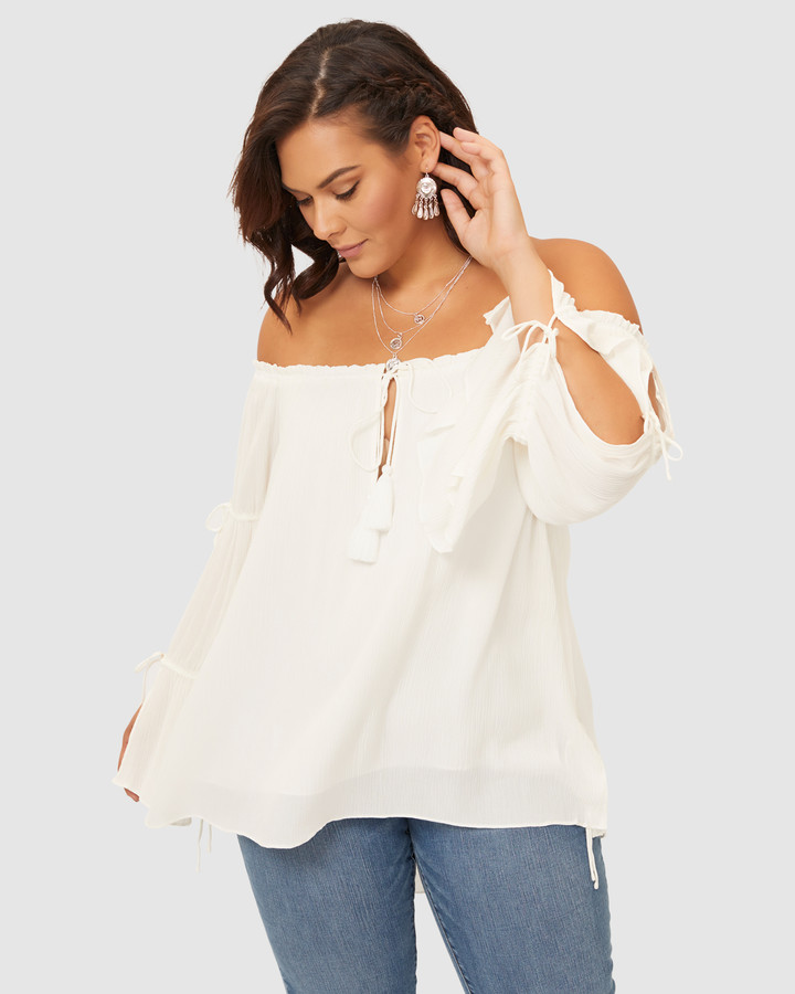 white blouse size 22