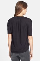 Thumbnail for your product : Lucky Brand 'Sydney' Embroidered Jersey Top