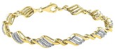 Thumbnail for your product : 1/2 CT. T.W. Round Diamond Prong Set Fashion Bracelet in 10K Yellow Gold (IJ-I2-I3)