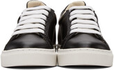 Thumbnail for your product : Sophia Webster Black & White Butterfly Low Sneakers