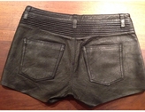 Thumbnail for your product : IRO Black Leather Shorts
