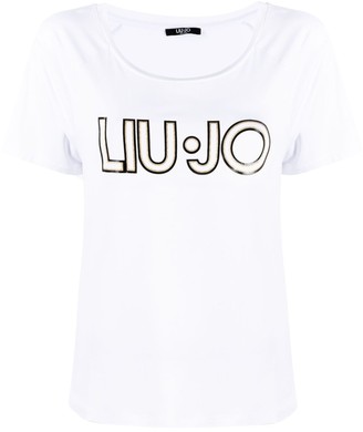 Liu •jo T-shirt White Cotton Woman | ModeSens