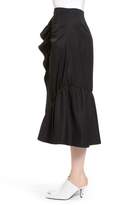Thumbnail for your product : Halogen Ruffle Front Skirt